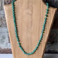 collier en aventurine verte...