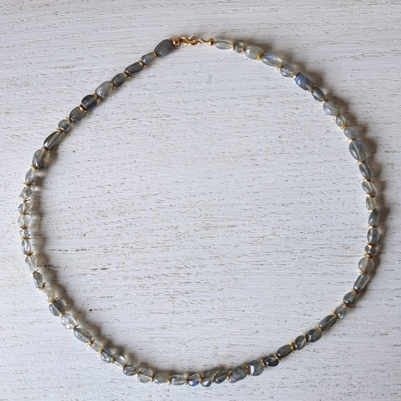 collier en labradorite