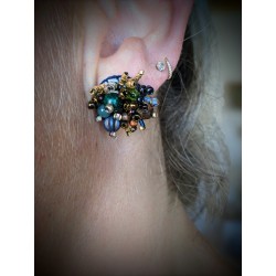 Boucles d'oreilles Feu...