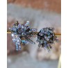 Boucles d'oreilles feu d'artifice vitrail