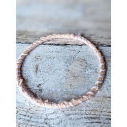 Bracelet jonc habillé de...
