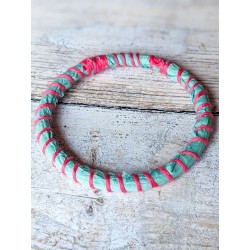 bracelet jonc en soie...