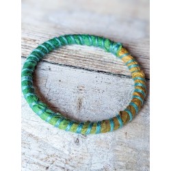 bracelet jonc en soie de...