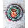 parure broche et bracelet jonc Frida Kahlo